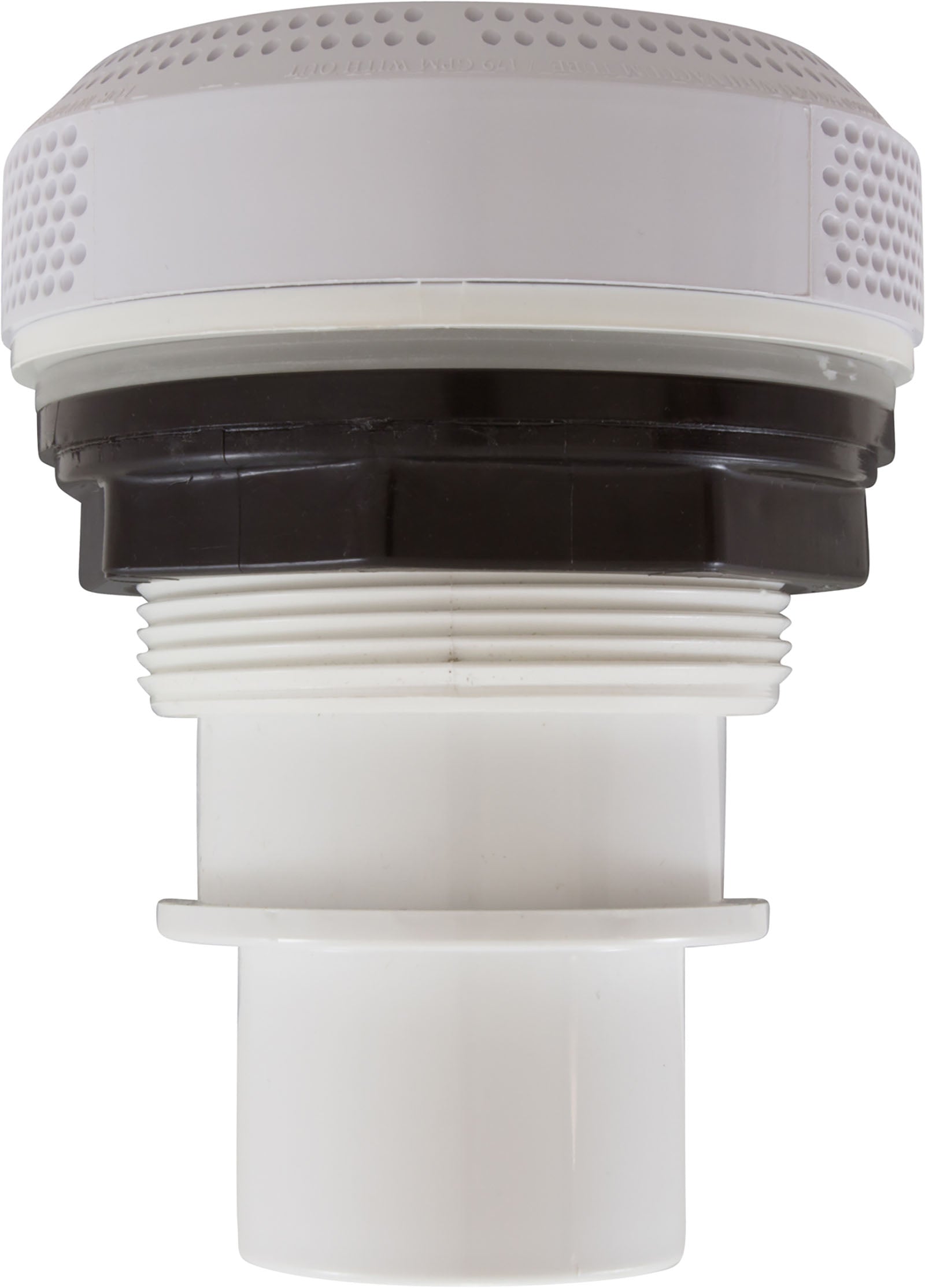 Suction Assembly, BWG/GG, 3-5/8"hs, 2"spg, White