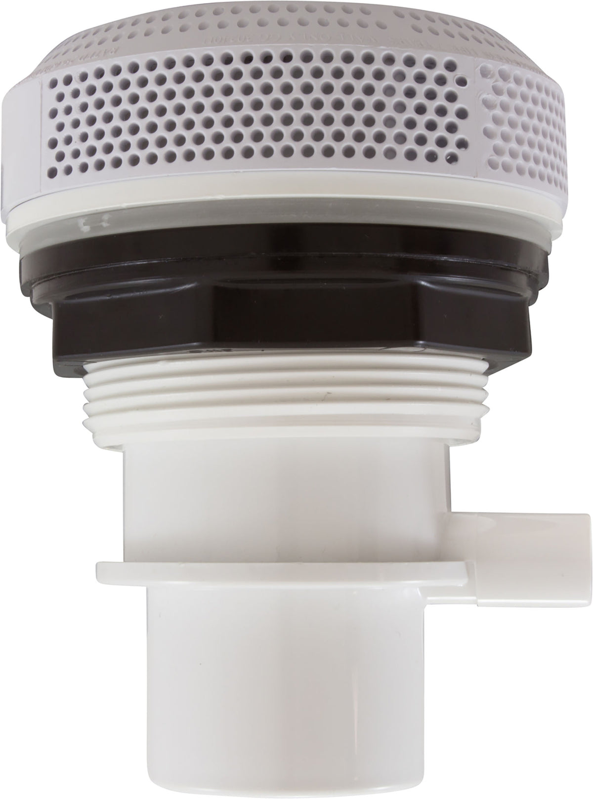 Suction Assembly, BWG/GG, 3-5/8"hs, 2"spg, White