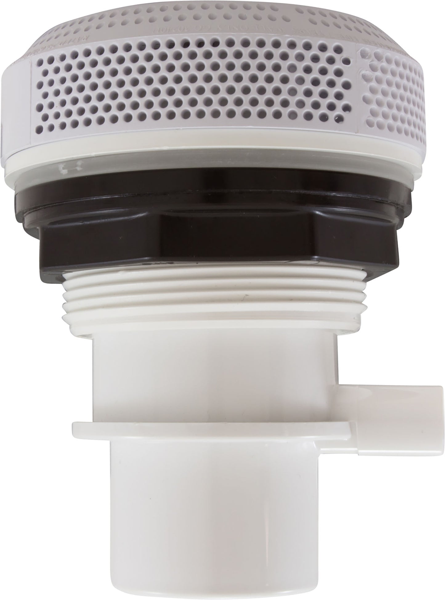 Suction Assembly, BWG/GG, 3-5/8"hs, 2"spg, White