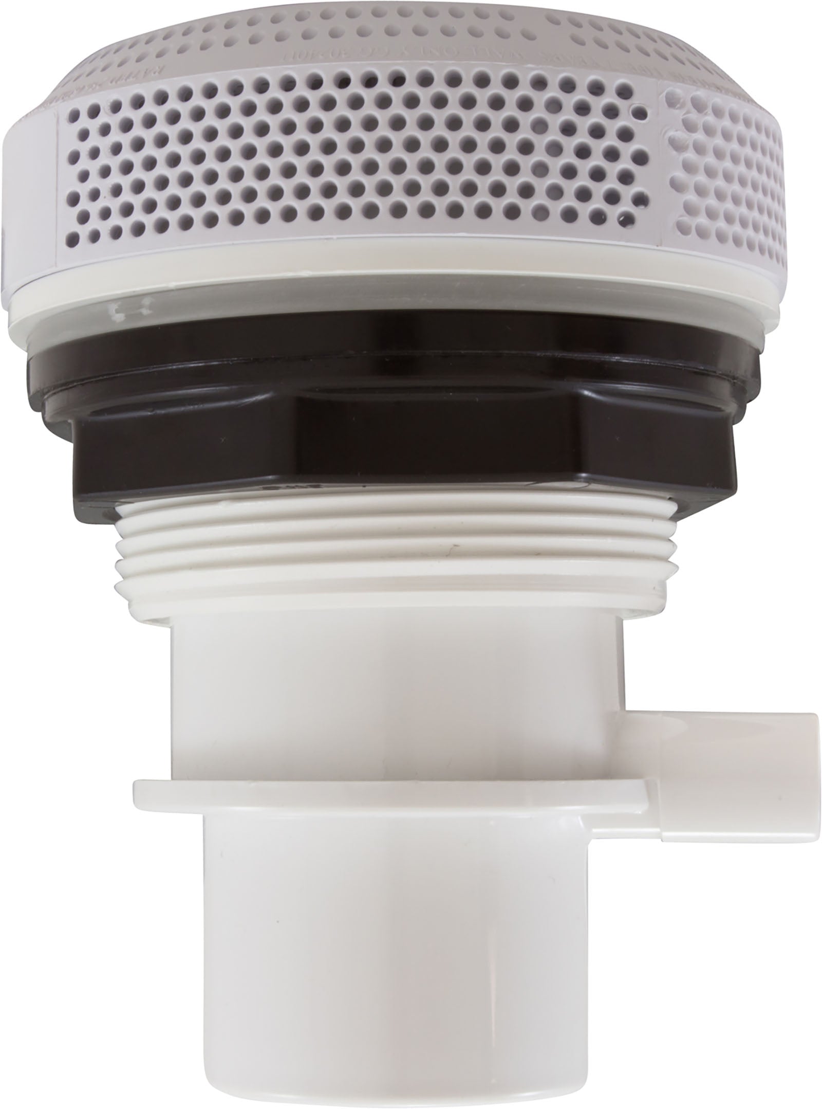 Suction Assembly, BWG/GG, 3-5/8"hs, 2"spg, White
