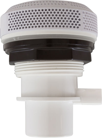 Suction Assembly, BWG/GG, 3-5/8"hs, 2"spg, White