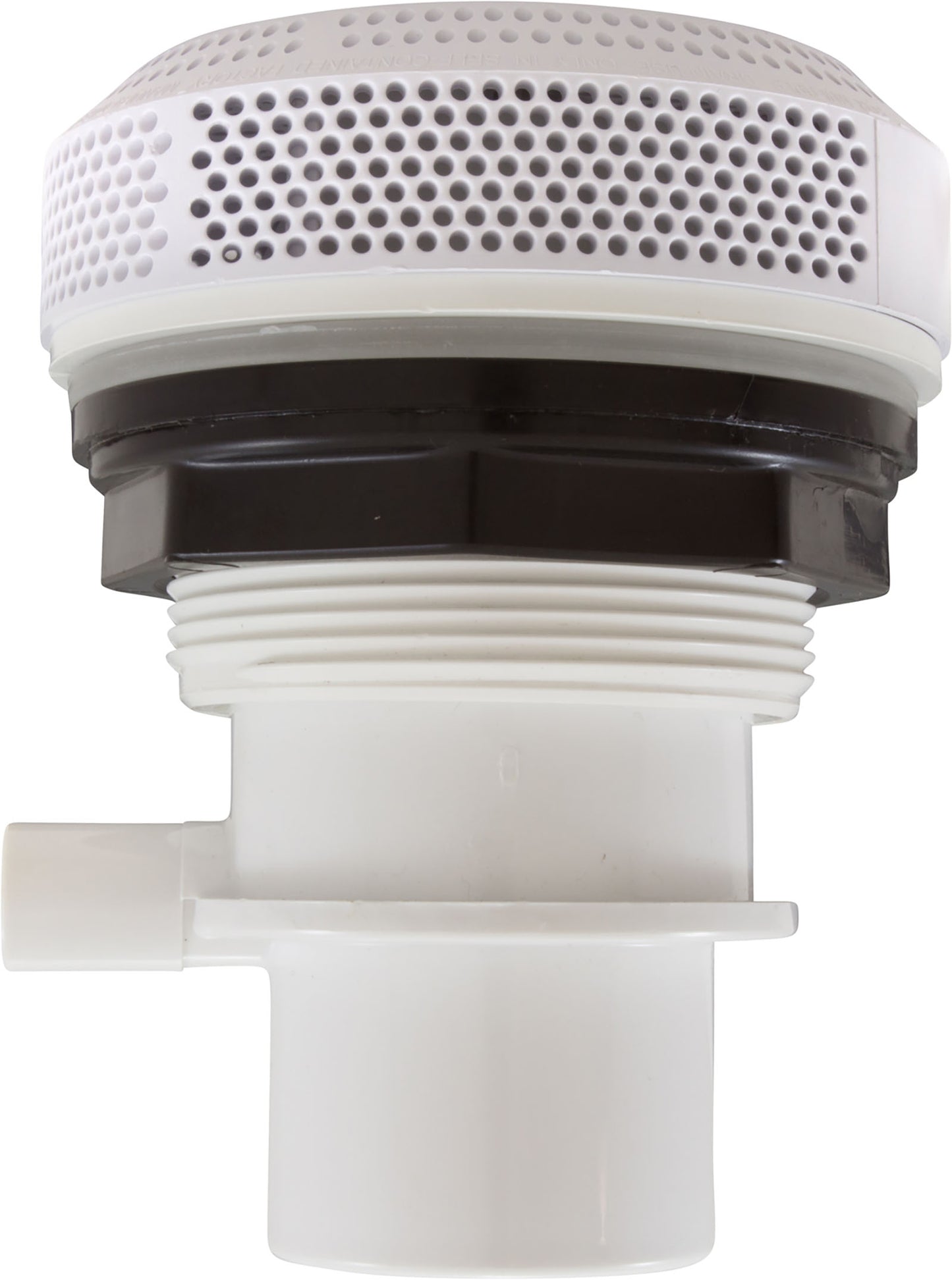 Suction Assembly, BWG/GG, 3-5/8"hs, 2"spg, White