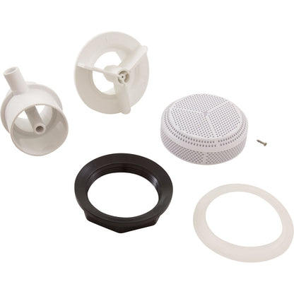 Suction Assembly, BWG/GG, 3-5/8"hs, 2"spg, White
