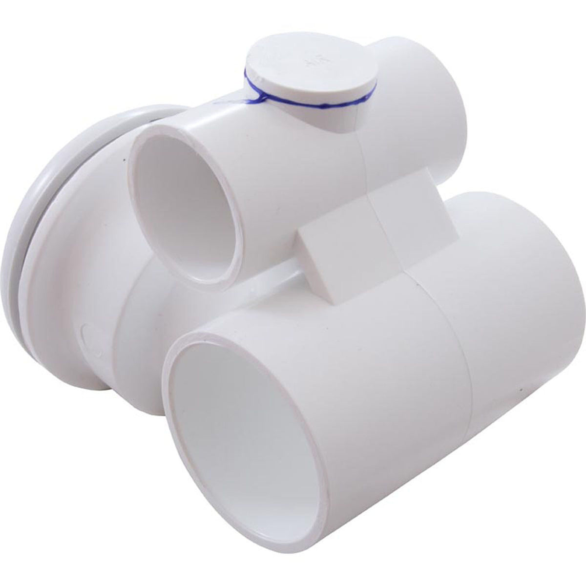 Jet Cmplt, BWG/HAI Microssage, 2-1/2"hs, Roto, Wht, a1"s, w1-1/2"s