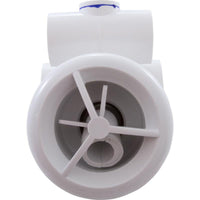 Jet Cmplt, BWG/HAI Microssage, 2-1/2"hs, Roto, Wht, a1"s, w1-1/2"s