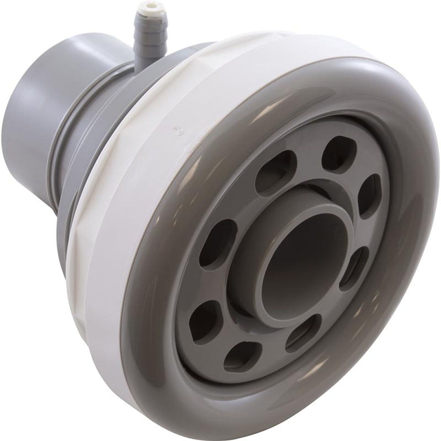 Jet Cmplt, BWG/HAI Cloudburst, 4"hs, fijo, liso, gris, a3/8"rbw2"spg