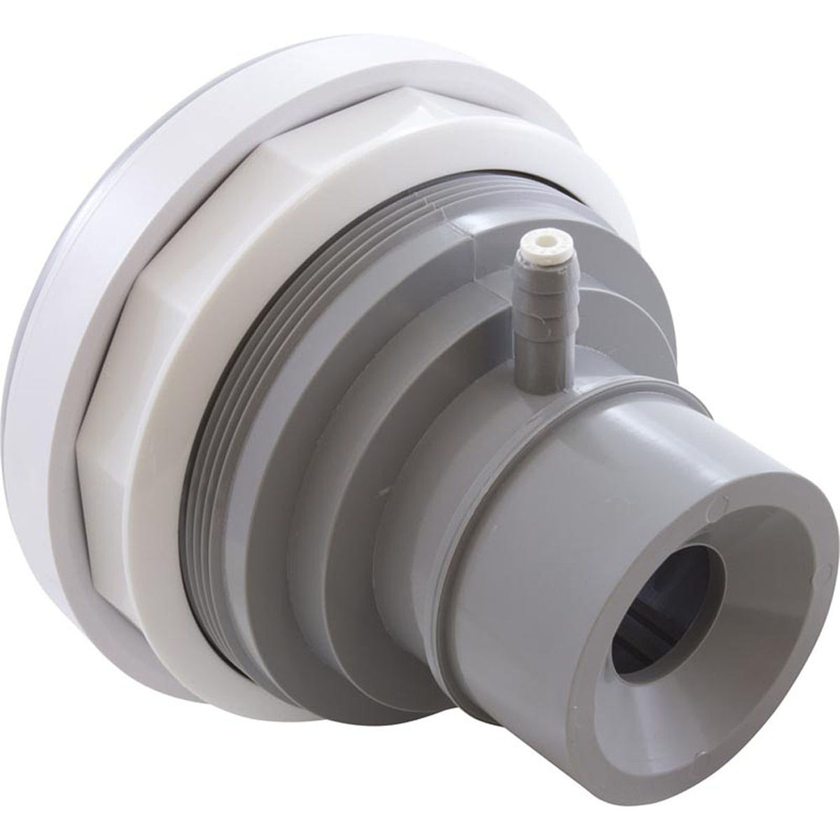 Jet Cmplt, BWG/HAI Cloudburst, 4"hs, Fix, Smth, Gry, a3/8"rbw2"spg