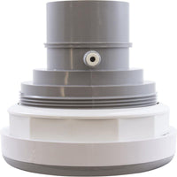 Jet Cmplt, BWG/HAI Cloudburst, 4"hs, Fix, Smth, Gry, a3/8"rbw2"spg