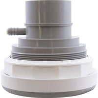 Jet Cmplt, BWG/HAI Cloudburst, 4"hs, Fix, Smth, Gry, a3/8"rbw2"spg
