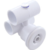 Jet Cmplt, BWG/HAI Slimline, 1-3/4"hs, Eye, Smth, White, a1"s, w1"s