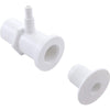 Jet Cmplt, BWG/HAI Ozone, 7/8"hs, Fixed, Smth, White, a3/8"rb, w1/2"s