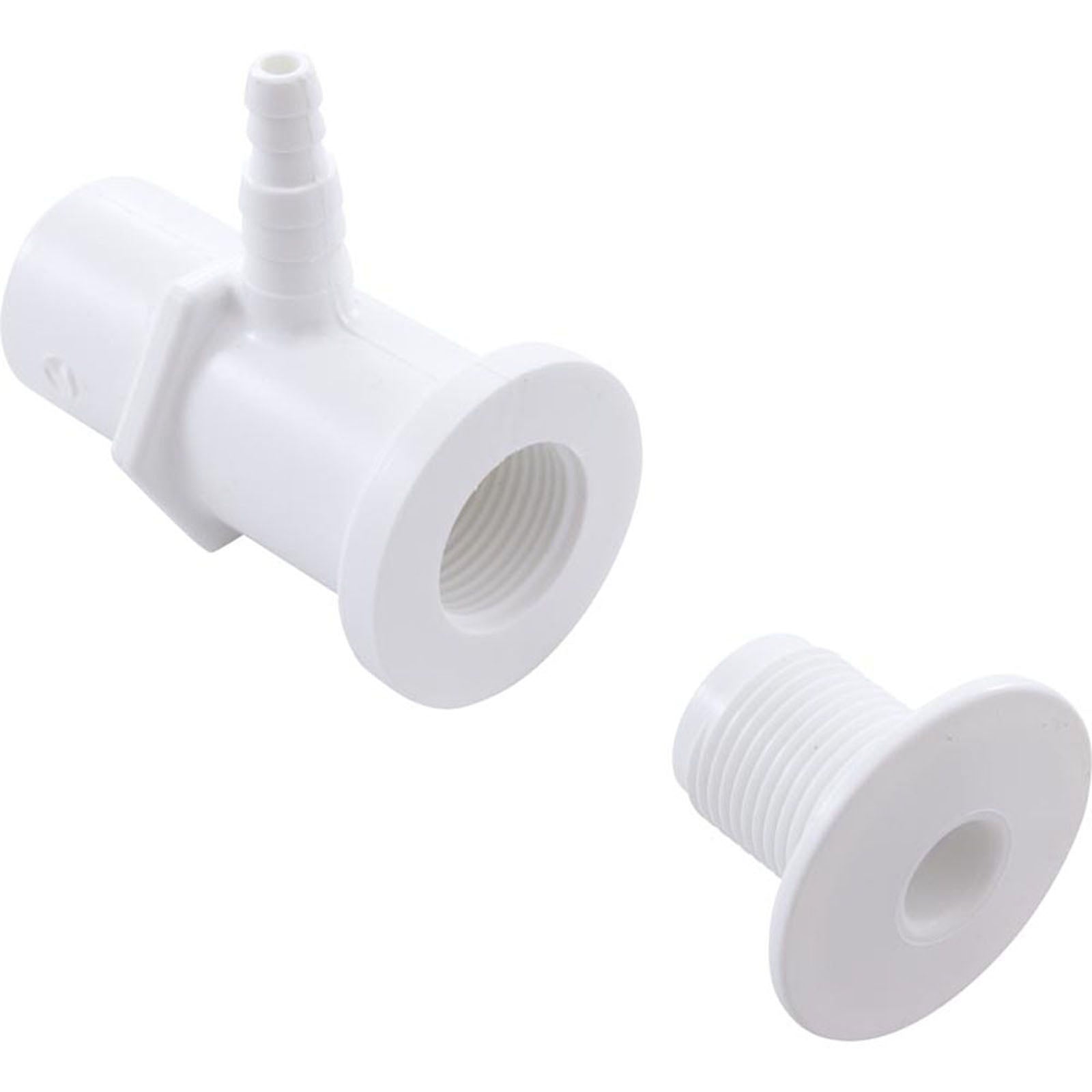 Jet Cmplt, BWG/HAI Ozone, 7/8"hs, Fixed, Smth, White, a3/8"rb, w1/2"s