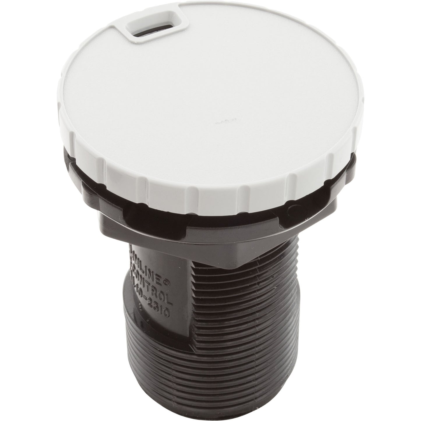 Control de aire, BWG/HAI Slimline, 1-3/4"hs, 2-1/2"fd, Nchd, Blanco, 1"