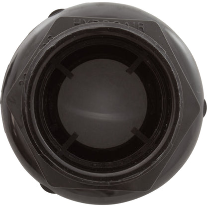 Control de aire, BWG/HAI Slimline, 1-3/4"hs, 2-1/2"fd, Nchd, Blanco, 1"