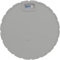 Air Ctrl, BWG/HAI Slimline, 1-3/4"hs, 2-1/2"fd, Nchd, Gry, 1"