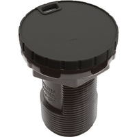 Air Ctrl, BWG/HAI Slimline, 1-3/4"hs, 2-1/2"fd, Nchd, Blk, 1"