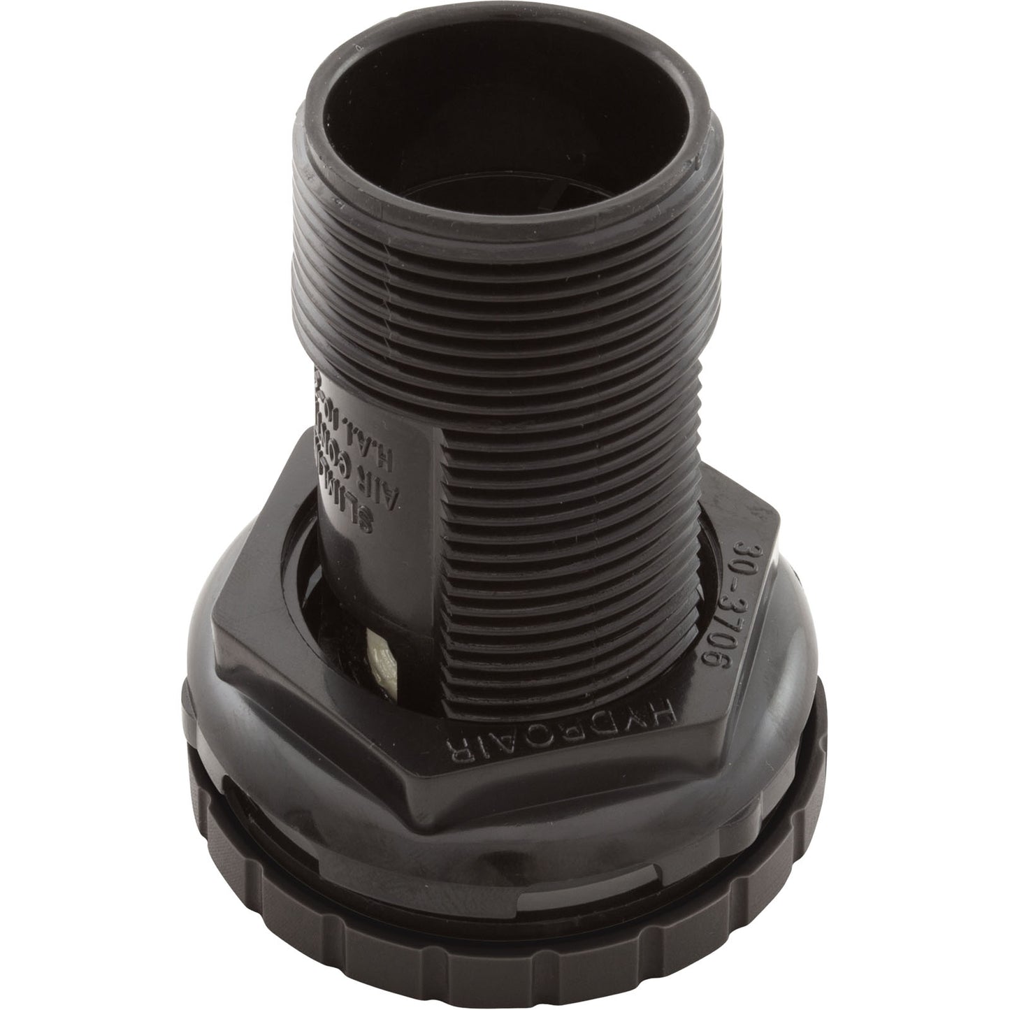 Air Ctrl, BWG/HAI Slimline, 1-3/4"hs, 2-1/2"fd, Nchd, Blk, 1"