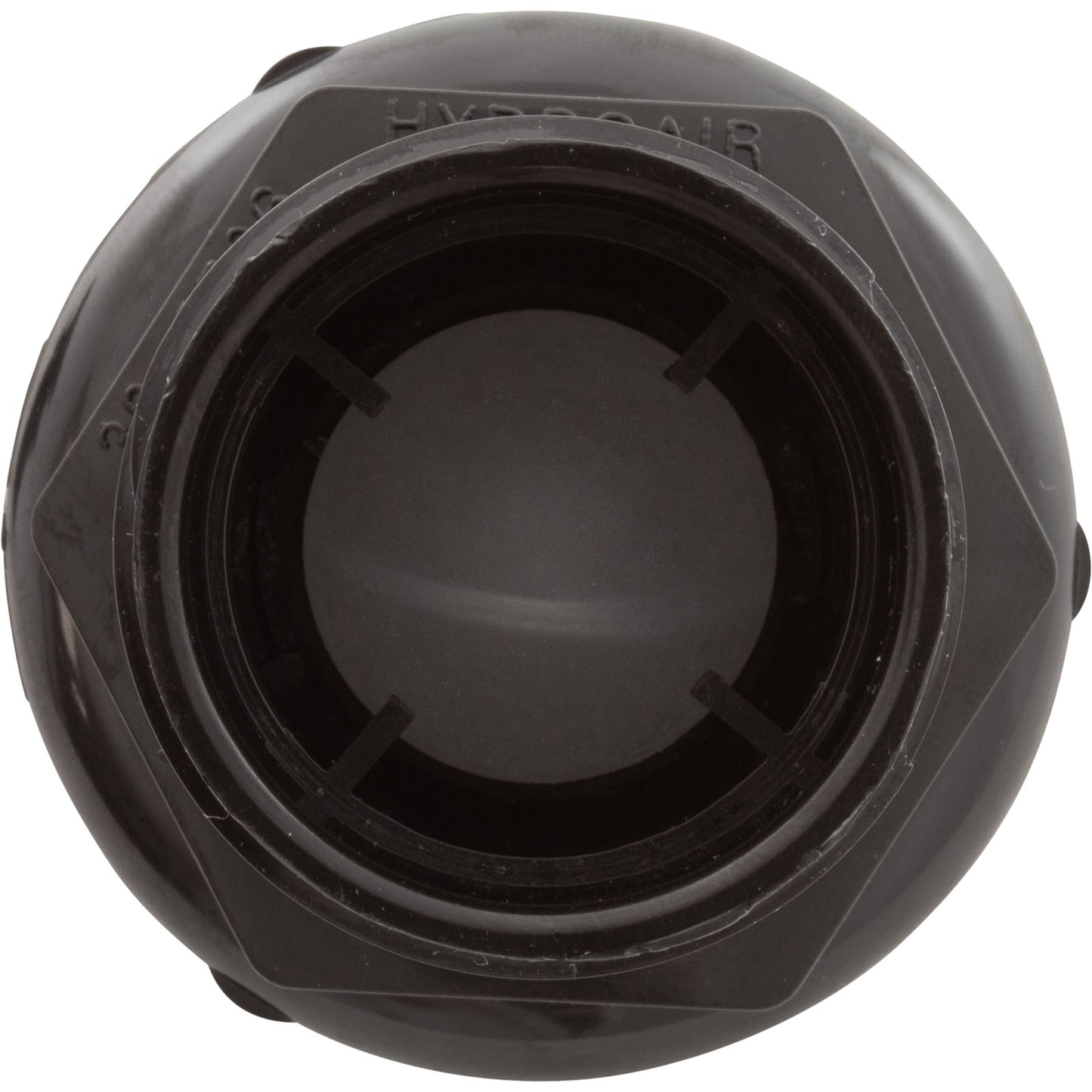 Air Ctrl, BWG/HAI Slimline, 1-3/4"hs, 2-1/2"fd, Nchd, Blk, 1"