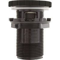 Air Ctrl, BWG/HAI Slimline, 1-3/4"hs, 2-1/2"fd, Nchd, Blk, 1"
