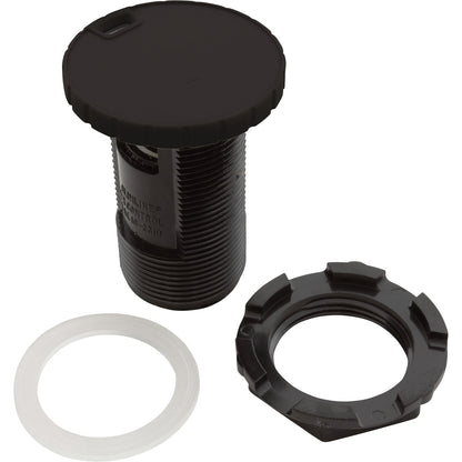 Air Ctrl, BWG/HAI Slimline, 1-3/4"hs, 2-1/2"fd, Nchd, Blk, 1"