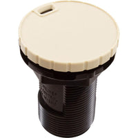 Air Ctrl, BWG/HAI Slimline, 1-3/4"hs, 2-1/2"fd, Nchd, Bone, 1"