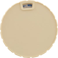 Air Ctrl, BWG/HAI Slimline, 1-3/4"hs, 2-1/2"fd, Nchd, Bone, 1"