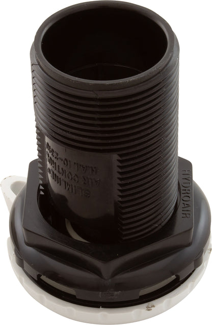 Air Ctrl, BWG/HAI Slimline, 1-3/4"hs, 2-1/2"fd, goutte d'eau, blanc, 1"