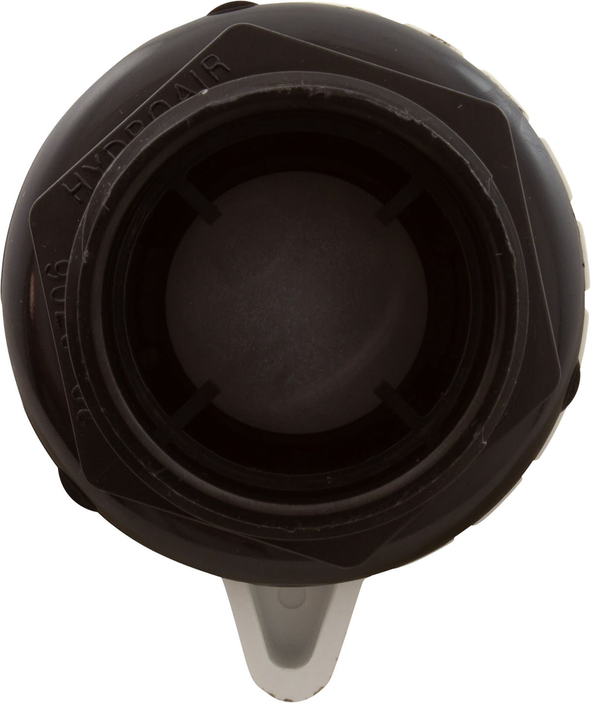 Air Ctrl, BWG/HAI Slimline, 1-3/4"hs, 2-1/2"fd, Teardrop, Wht, 1"