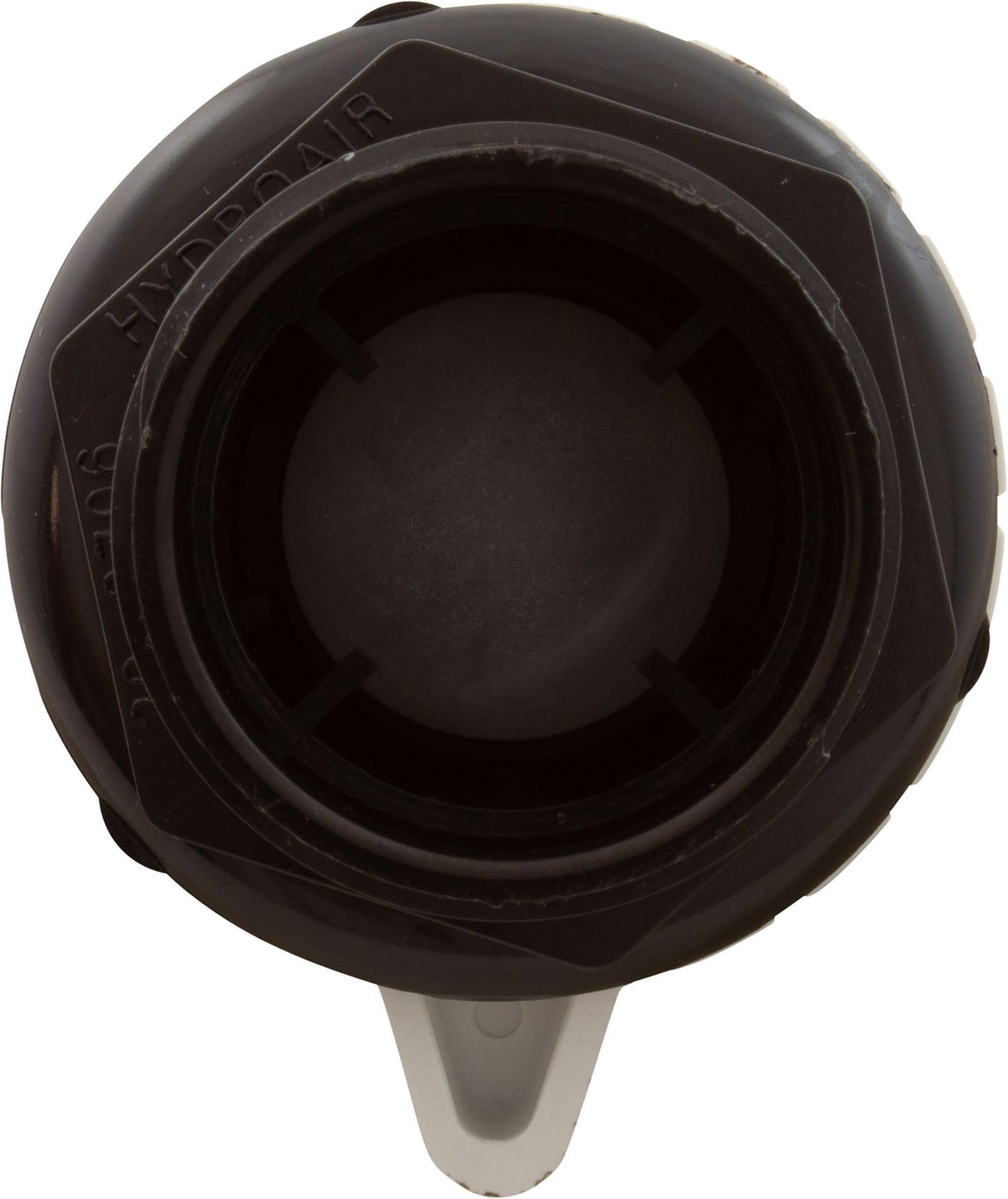 Air Ctrl, BWG/HAI Slimline, 1-3/4"hs, 2-1/2"fd, goutte d'eau, blanc, 1"