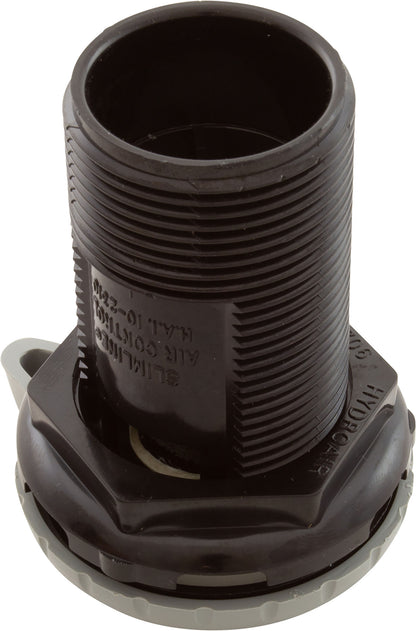 Air Ctrl, BWG/HAI Slimline, 1-3/4"hs, 2-1/2"fd, Teardrop, Gry, 1"