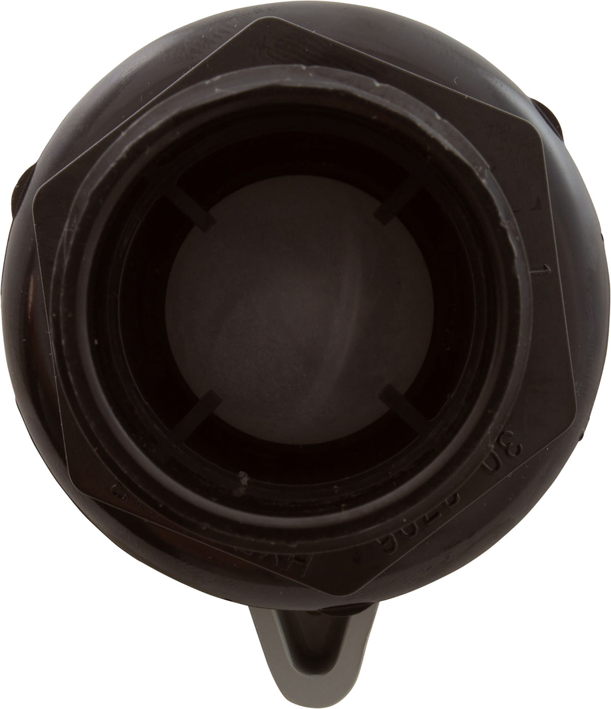 Air Ctrl, BWG/HAI Slimline, 1-3/4"hs, 2-1/2"fd, Teardrop, Gry, 1"