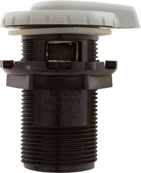 Air Ctrl, BWG/HAI Slimline, 1-3/4"hs, 2-1/2"fd, Teardrop, Gry, 1"