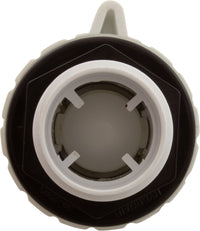 Air Ctrl, BWG/HAI Slimline, 1-1/16"hs, 2-1/2"fd, Tear, White, 1/2"