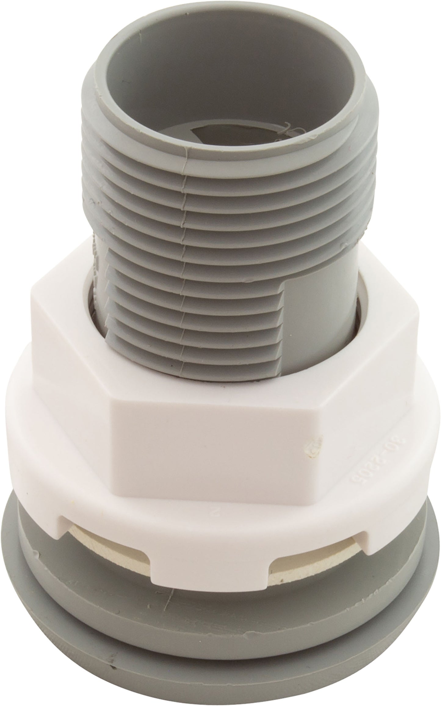 Air Ctrl, BWG/HAI Slimline,1-1/16"hs, 1-5/8"fd,Nchd,Gry,1/2"