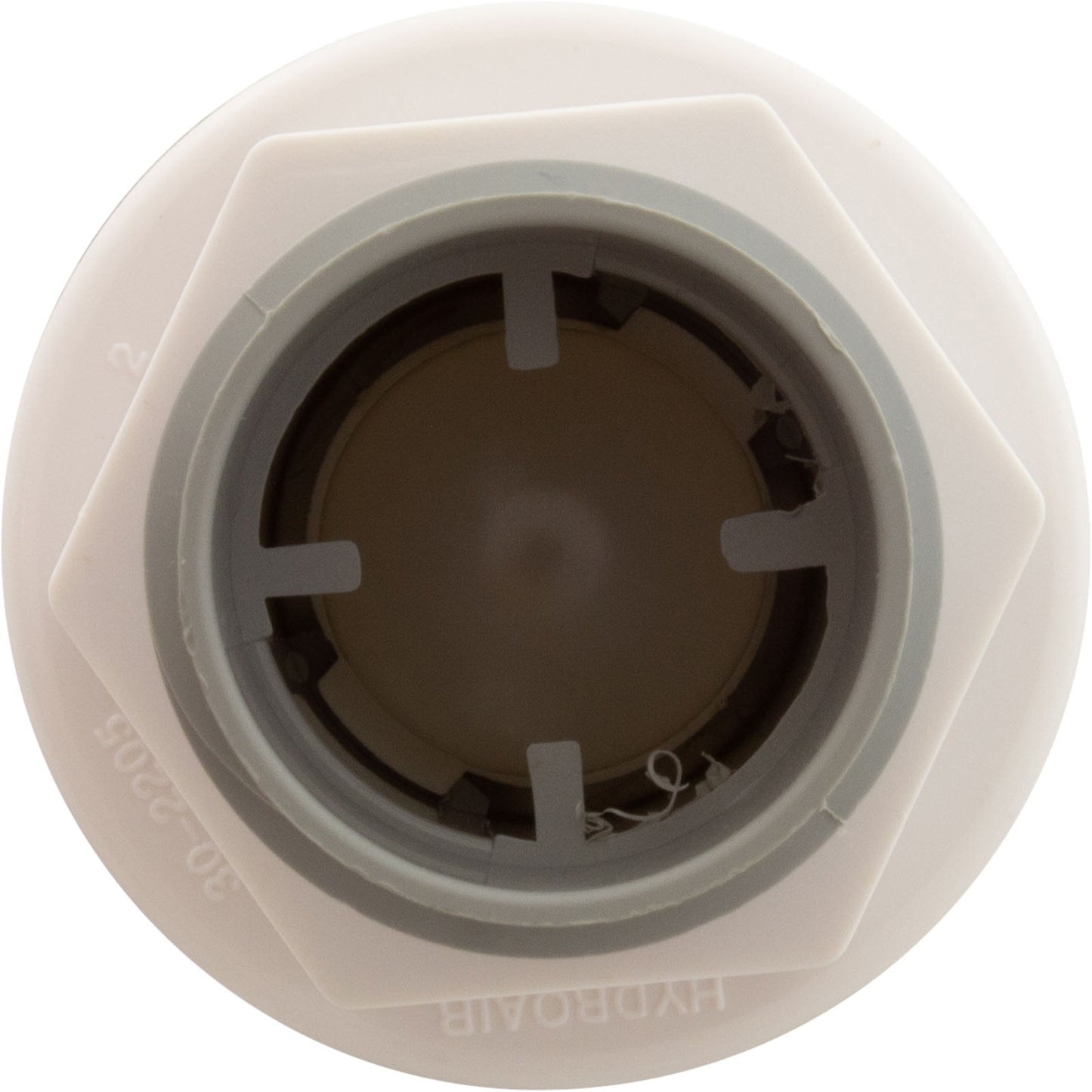 Air Ctrl, BWG/HAI Slimline,1-1/16"hs, 1-5/8"fd,Nchd,Gry,1/2"