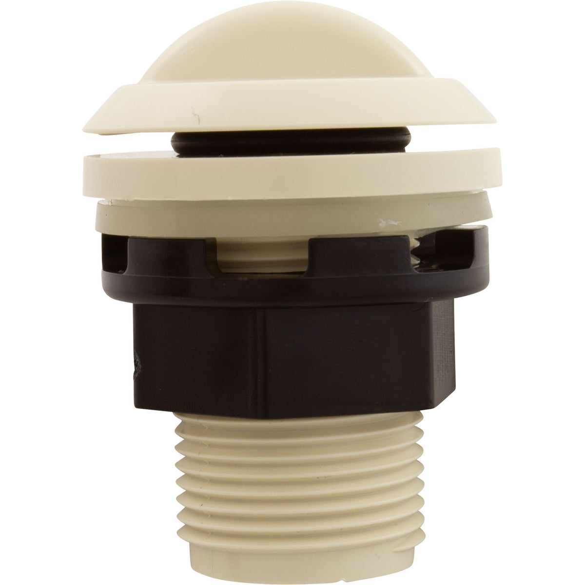 Air Ctrl, BWG/HAI Mini, 1-1/8"hs, 1-11/16"fd, Crescent, Bone, 1/2"