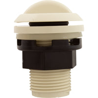 Air Ctrl, BWG/HAI Mini, 1-1/8"hs, 1-11/16"fd, Crescent, Bone, 1/2"