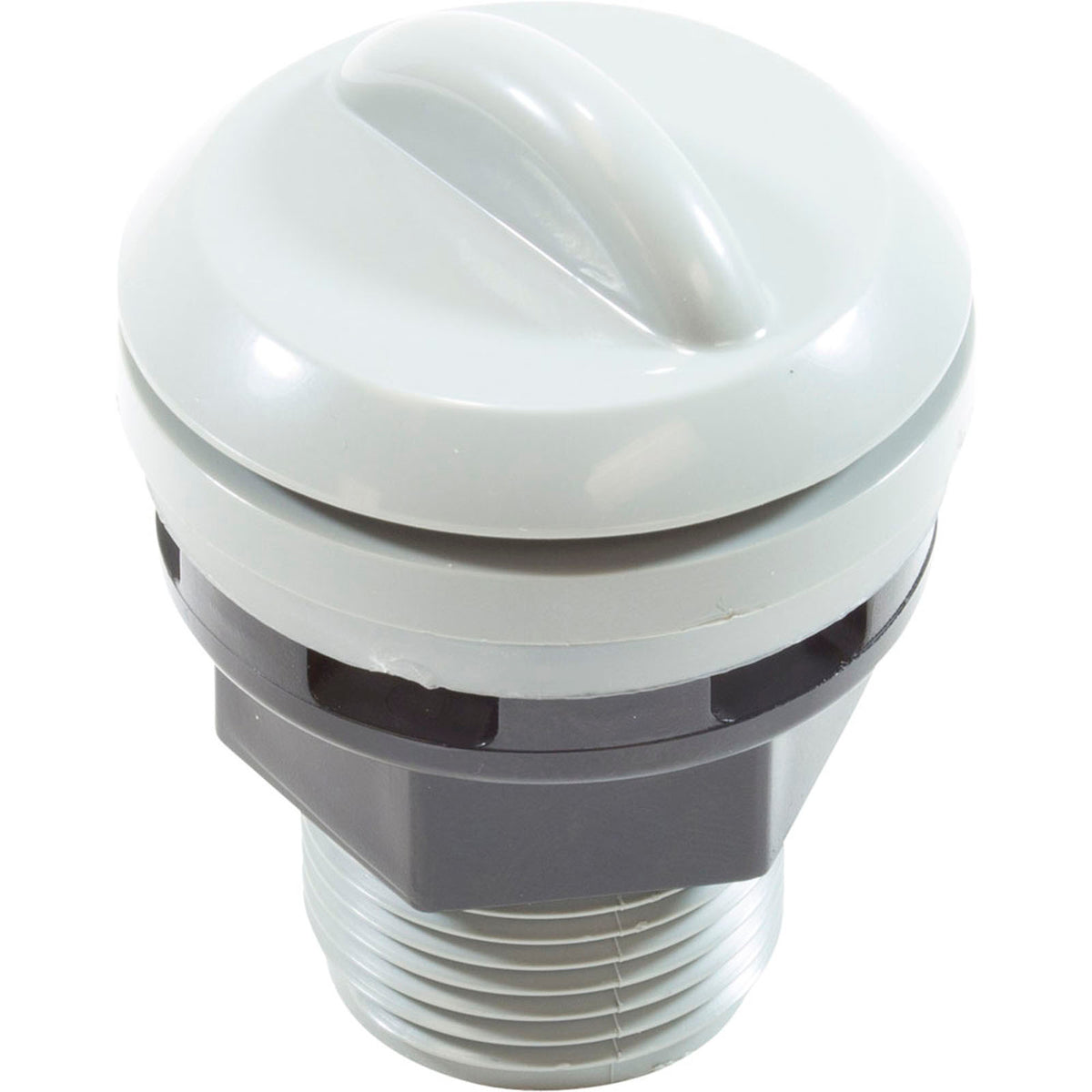 Air Ctrl, BWG/HAI Mini,1-1/8"hs,1-11/16"fd,Crescent,Gry,1/2"