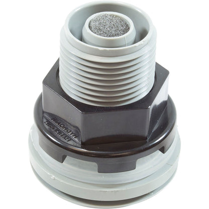 Air Ctrl, BWG/HAI Mini,1-1/8"hs,1-11/16"fd,Crescent,Gry,1/2"