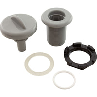 Air Ctrl, BWG/HAI Std, 1-3/4"hs, 2-5/8"fd, Crescent, Gry, 1"