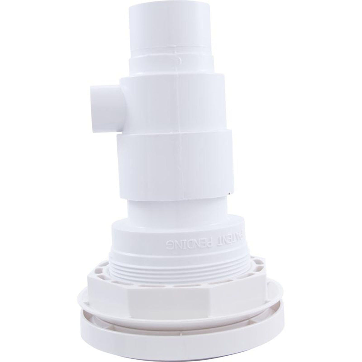 Jet Cmplt, BWG/HAI Whirlpool, 3-5/16"hs, Dir, Smth, White