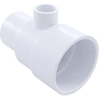 Jet Cmplt, BWG/HAI Whirlpool, 3-5/16"hs, Dir, Smth, White