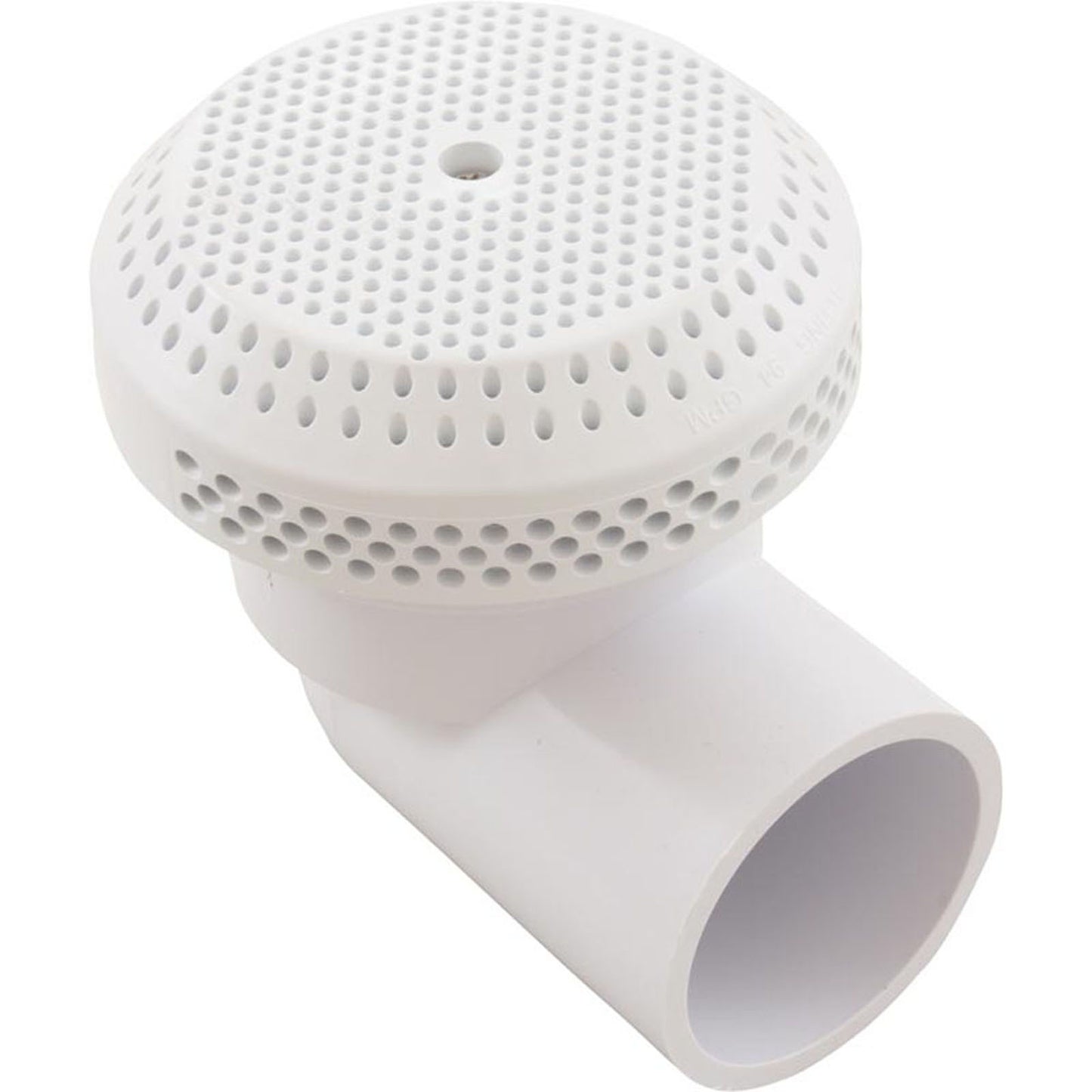 Suction Assy, CMP 94 GPM, 1-1/2"s, 90 Deg Ell, White, Bath