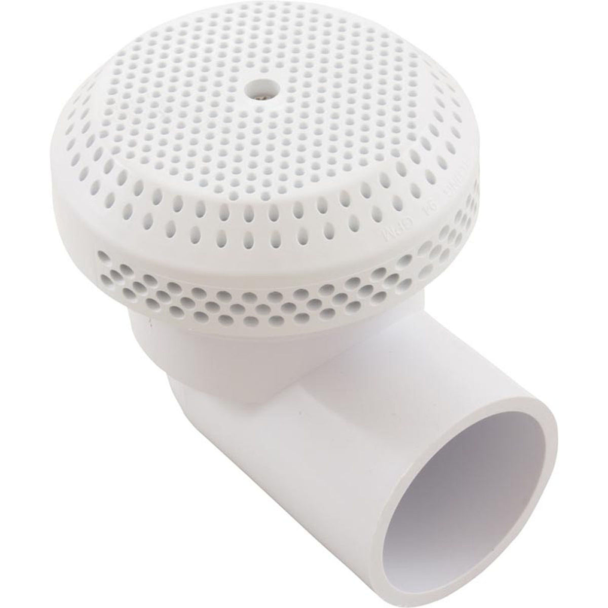 Suction Assy, CMP 94 GPM, 1-1/2"s, 90 Deg Ell, White, Bath