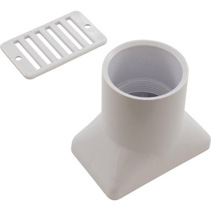 Deck Drain, CMP SP1019, 2"fpt x 2"s x 4", White, Generic