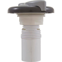 Air Ctrl, CMP Top Access, 1-11/16"hs, 1"s, "S" Handle, Graphite Gray
