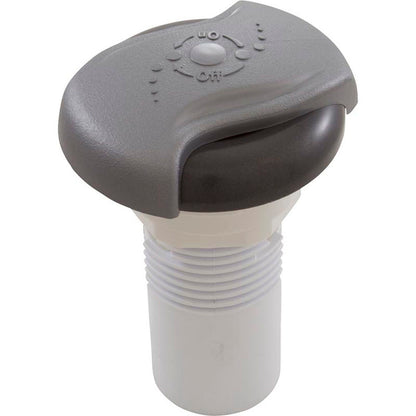 Control de aire, CMP, acceso superior, 1-11/16", Wave, 1", Slvr/Graph Gray