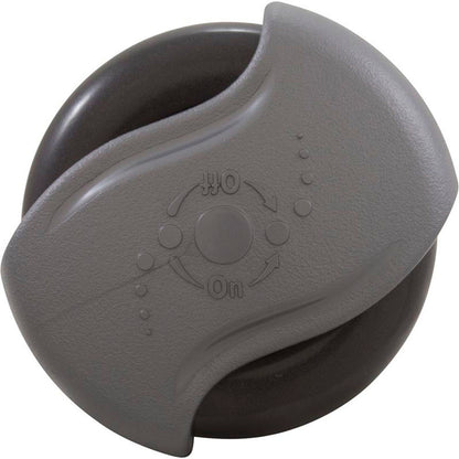 Control de aire, CMP, acceso superior, 1-11/16", Wave, 1", Slvr/Graph Gray