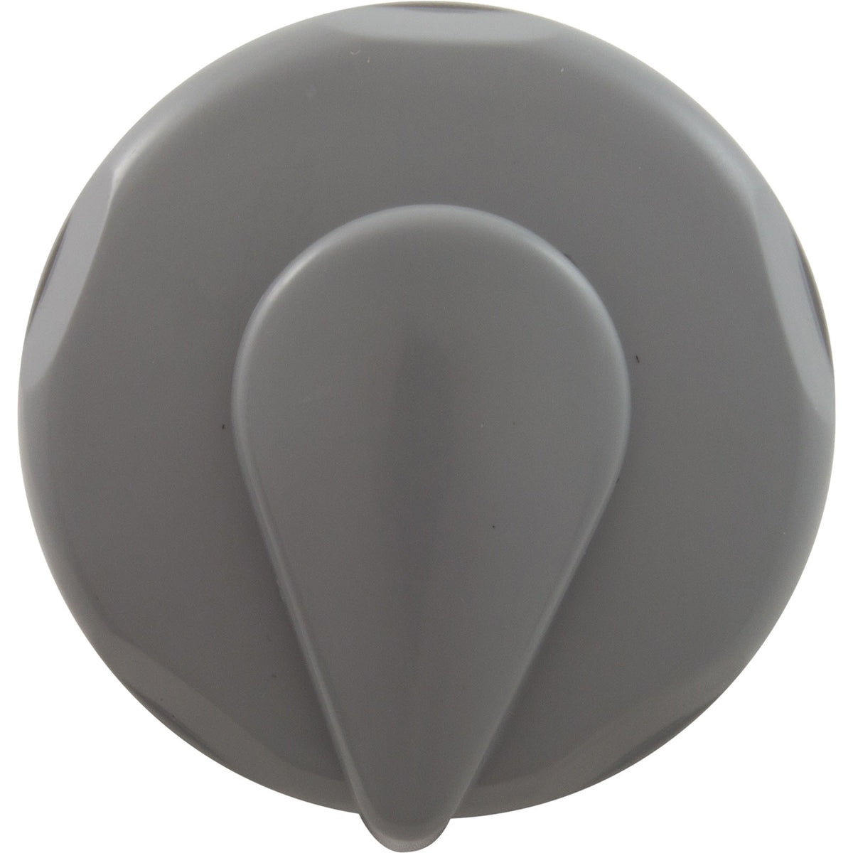 Air Ctrl, CMP, Mini, 1-1/8"hs, 1-11/16"dia, Cresent, Gry, 1/2"