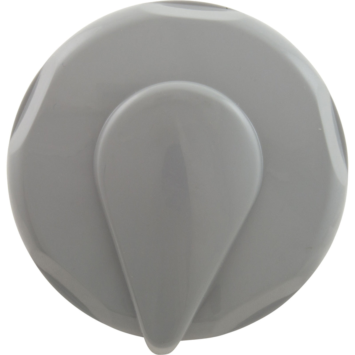 Air Ctrl, CMP, 1-3/4"hs, 2-5/8"fd, Crescent, Gray, 1", Gen